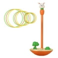 thumbnail image 4 of Juego de lanzamiento de anillos de animales, juegos al aire libre para niños, recuerdos de fiesta, juego de lanzamiento, juego de lanzamiento para actualización de conejo perfecl juego de lanzamiento de anillos al aire libre, 4 of 8