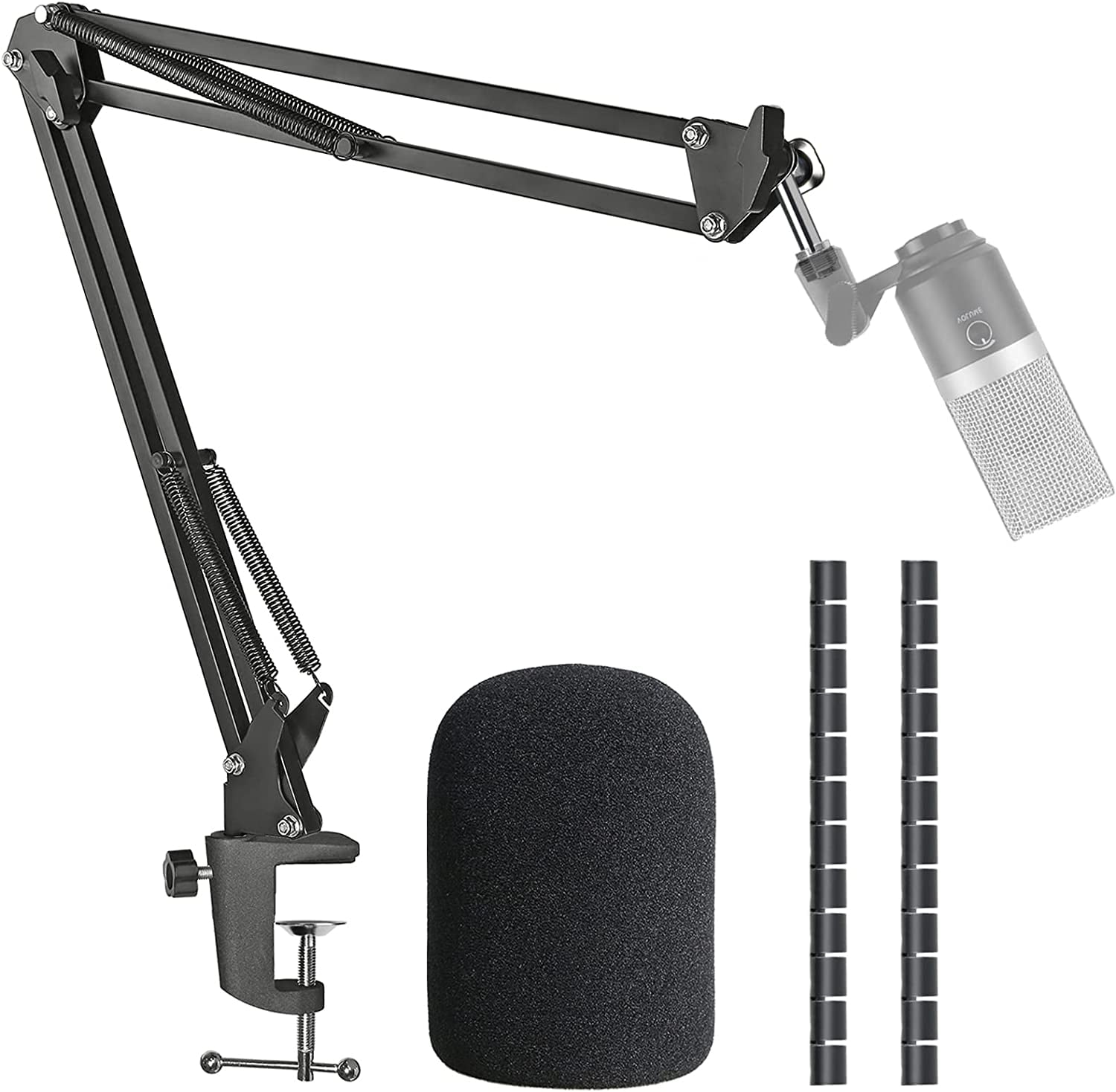 K670 Mic Boom Arm with Pop Filter, Compatible with Fifine K670 K658, Fifine USB with Cable Sleeve - Walmart.com