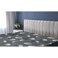 thumbnail image 5 of Ambesonne Space Fitted Sheet, Night Realistic Look Moon Art, Twin XL Size, Charcoal Grey and Ivory, 5 of 5