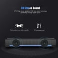 thumbnail image 5 of PC Soundbar, Portable USB Wired Stereo Speaker 3.5mm Input Music Player Lossless B Surround Sound Box for Desktop, 5 of 5