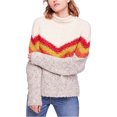 thumbnail image 1 of Free People Chandail-Over Rayé pour Femmes, Multicolore, Très Petit, 1 of 1