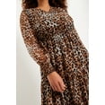 thumbnail image 5 of June + Vie Women's Plus Size Tiered Lorelai Maxi Dress, 5 of 6