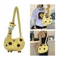 thumbnail image 2 of FENOHREFE Women Bag Plush Giraffe Shoulder Bag Korean Styles Crossbody Bag Simple Messengers Bag Lovely Cartoon Bag for Daily, 2 of 8