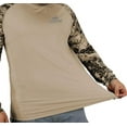 thumbnail image 4 of Mossy Oak Fishing Perf. Elements Vented Crew (2X)- Sand Crab, 4 of 5