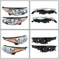 thumbnail image 5 of Headlight for 2014 2015 2016 Toyota Highlander Projector Headlights Pair TO2503225 TO2502225 Left+Right Side, 5 of 6