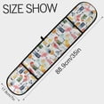 thumbnail image 3 of Dailycode Double Sided Oven Mitt with Loop Heat Resistant Kitchen Long Potholders 7" x 35" Drink on Glass, 3 of 6