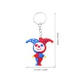 thumbnail image 2 of Amosfun 12Pcs Clown Keychains Key Protection Random Color for Keys, 2 of 7