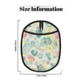 thumbnail image 3 of Pofeuu Watercolor Wildflowers Print Silicone Pot Mat Mitten With Hanging Loop Heat Resistant Oven Mitts Non-Slip Bbq Baking Smoking Potholders, 3 of 7