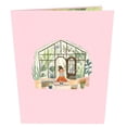 thumbnail image 6 of 3D Pop Up Greenhouse Greeting Card for Plant Lovers, Botanical Garden Scene with Indoor Plants Handmade Popup Card Ideal Gift for Birthday, Mother’s Day, Thank You or Gardening Lover, 6x8 inches, 6 of 7
