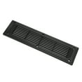 thumbnail image 1 of Air Vent Louver, 300x80mm Light ABS  Cabinet Vent Cover HVAC System  Waterproof  Rectangle  Easy Clean  For RV Bus Trailer Kitchen , 1 of 8