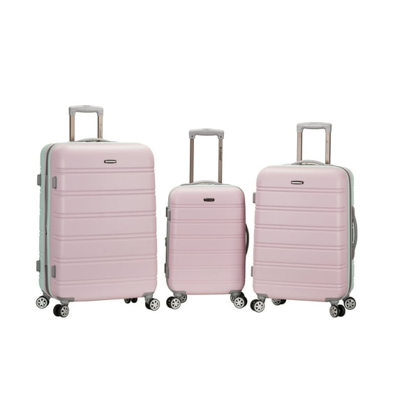 Rockland Luggage Melbourne 3 Piece Hardside Luggage Set