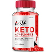 (1 Pack) Activboost Keto ACV Gummies Optimized for Keto Regimen, Advance Weight Loss Support in Tasty Gummy Form, Maximum Strength 1000 mg per Serving, Plus Activboost for Enhanced Ketosis