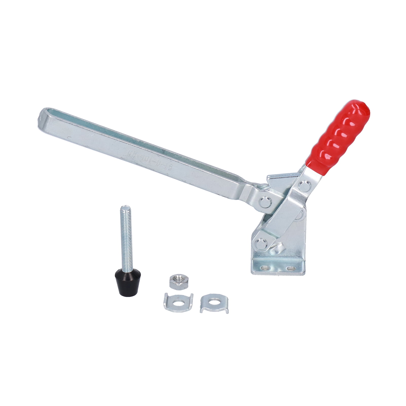 Rdeghly Vertical Toggle Clamp GH‑101‑D‑15 Woodworking Welding Quick Fixture 180kg Clamping Force