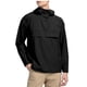thumbnail image 1 of Blusa de manga larga con capucha para hombre, estilo casual, de color liso, con botones y bolsillos, de poliéster., 1 of 6