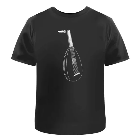Lute Unisex T-Shirt - 100% Cotton
