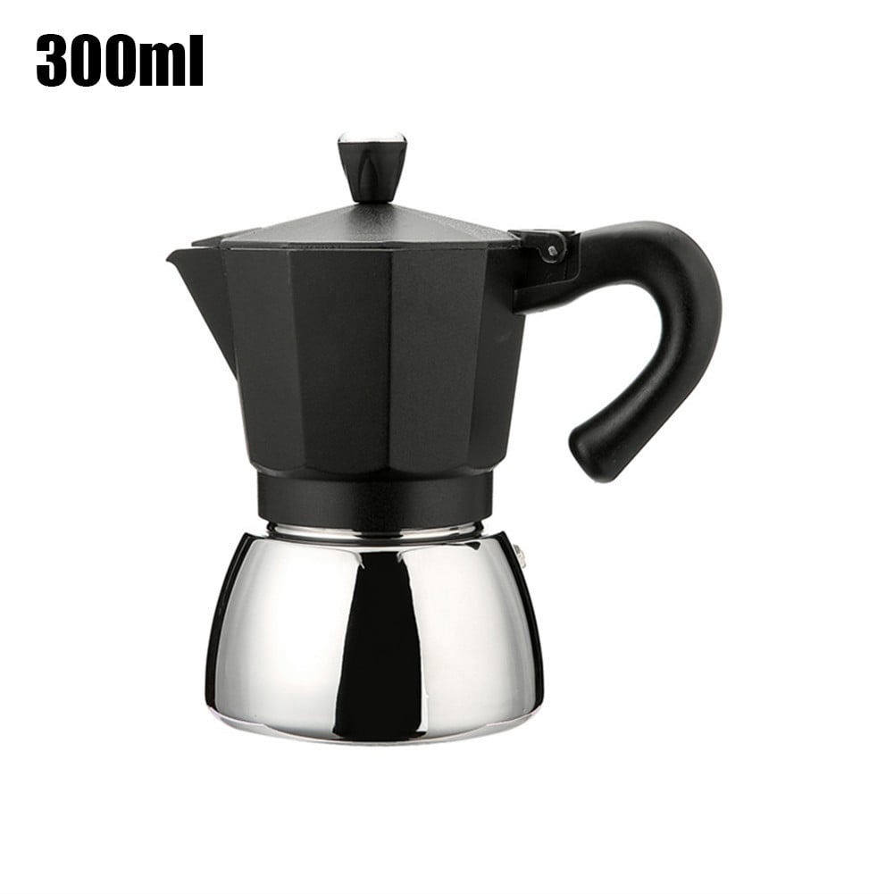 Fancy Moka Pot, Stainless Steel Moka Stovetop Espresso Maker Coffee