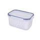 thumbnail image 3 of Organizadores de refrigerador Contenedor de almacenamiento de frutas Caja de almacenamiento sellada multifuncional portátil para despensa Encimera de 155 cm x 105 cm x 8 cm, 3 of 8
