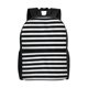 thumbnail image 1 of Fotbe Black And White Stripes Mochila de Viaje para Laptop, Mochila Ejecutiva Delgada y Resistente 15.6", 1 of 8