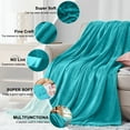thumbnail image 6 of Astarin Throw Blanket, King Size Azure Blankets & Throws for Couch/Beds, Fuzzy and Cozy Blanket, 90x108 inches, 6 of 9