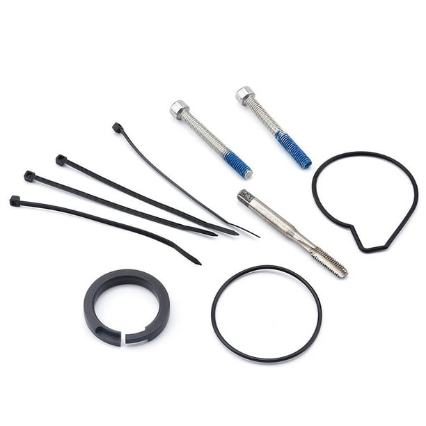 Riwesomey Kit de reparación de bomba de compresor de suspensión neumática, Kit de anillo de bomba de compresor ampliamente Compatible, accesorios de Accesorios para motos Riwesomey VI005056-00