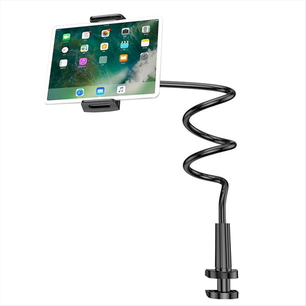 Soporte Plano para TeléFono MóVil, Soporte Flexible y Perezoso, Clip Ajustable para TeléFono MóVil, Soporte de Montaje de Escritorio para Cama en Casa, Universal