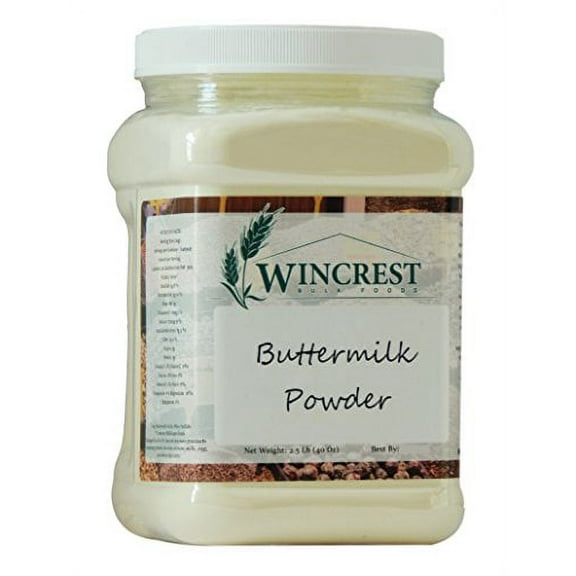 WinCrest Buttermilk Powder - 2.5 Lb (1.13kg) Tub