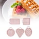 thumbnail image 3 of Gwong hogar Molde de pastel a alta temperatura resistente a la temperatura sartén de horno de brownie de red cuadrada fácil de limpiar para casa de postre Gwong 21057086, 3 of 7