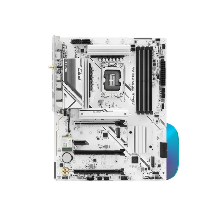 ASRock B760 Pro RS WiFi White LGA 1700 Intel B760 SATA 6Gb/s ASRock B760 Pro RS WiFi White LGA 1700 Intel B760 SATA 6Gb/s