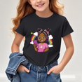thumbnail image 4 of GreatBaby T-shirt Respirant pour Enfants avec Manches Courtes pour Garçons Filles Rentrée des Classes Saison Col Rond Manches Courtes Hauts Décontractés Polyvalents pour Extérieur (Noir3,5 Ans), 4 of 7