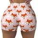 thumbnail image 2 of Fotbe cute fox pink Shorts Sin Costuras – Shorts Deportivos de Cintura Alta para Mujer, Elásticos para Gimnasio, Yoga, Running o Ciclismo-Large, 2 of 8