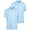 Light Blue, variant on Beverly Hills Polo Club Boys' School Uniform Short Sleeve Polo Shirt - 2 Pack Performance Dry Fit Polo (4-16)