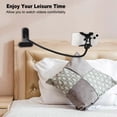 thumbnail image 5 of Kuryai Soporte Para Teléfono Con Cuello De Cisne Para Cama [Actualización De Metal Estable] Soporte Flexible Para Teléfono Con Brazo Largo Y Cuello De Cisne Para Escritorio Con Clip De Abrazadera Ajus, 5 of 5