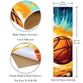 thumbnail image 3 of Basketball Skateboard Stickers Pack of 2 - Emery Surface, PVC Backing, 8.8x32.6in/22.4x83 cm - Durable Adhesive Decals for Skateboard Decoration, 3 of 5