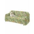 thumbnail image 2 of Spring Easter Couch Cover, Watercolor Floral Daisy Butterflies Green Oversized Sofa Cover Blanket for 3 Cushion Couch, Sectional Sofa Slipcover Furniture Protector for Living Room Bedroom 71''x150'', 2 of 9