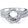 thumbnail image 1 of 3/4ct Diamond Engagement Vintage Bridal Ring Set  Mount, 1 of 3