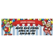 Fun Express Under the Big Top Carnival Photo Custom Banner