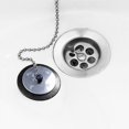 thumbnail image 4 of 2PC Sink Stopper Chrome and Rubber Bath Stopper Great Universal Replacement, 4 of 4