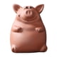 thumbnail image 5 of Figura decorativa de cerdito de cerámica en miniatura para té, estatua de animal pequeño. Rojo, 5 of 9