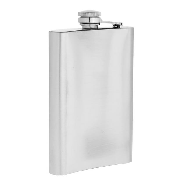 veasfak Bouteille d'Alcool de Hanche en Acier Inoxydable Portable Boire en Plein Air 9oz 250ml