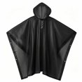 thumbnail image 6 of Ceisia Men Portable Hooded Rain Poncho Lightweight Waterproof Reusable Loose Rain Cape Non Disposable Raincoat For Hiking Camping Travel Outdoor Activity Gift, 6 of 6