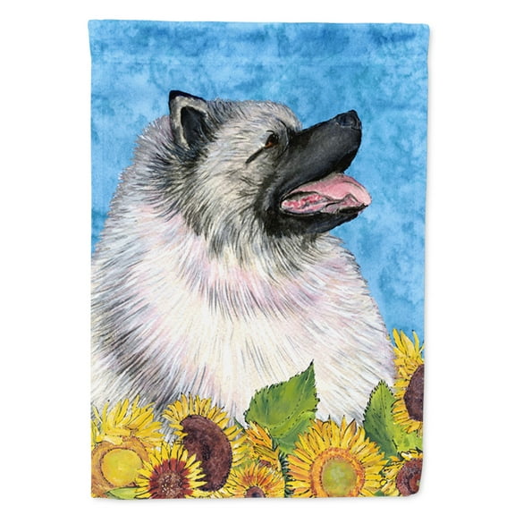 Carolines Treasures SS4122-FLAG-PARENT Keeshond Flag multicolor