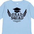 thumbnail image 4 of Inktastic Grad Squad with Graduation Cap and Wings Boys or Girls Long Sleeve Toddler T-Shirt, 4 of 5