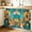 DarkGoldenRod, variant on Red Striped Cabinet Curtain 28"Wx51"L, Dustproof Storage Cabinet Curtain with Self Adhesive Tape, Red White Stripes Farmhouse Tall Pantry Cover Drape for Kitchen, Laundry Room, Utility Closet