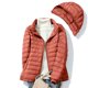 thumbnail image 5 of Parkas de manga larga para mujer, chaqueta de plumón con capucha, estilo coreano, corta, talla extra grande, chaqueta cálida de plumón blanca, abrigo para mujer, 5 of 8