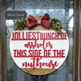 thumbnail image 5 of SCZ Navidad vacaciones tema puerta suspensión casa decoración tienda familiar madera colgante cartel, 5 of 5