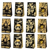 Bendy and the Ink Machine Candy Bags Birthday Goodie Party Favor Decorations Treat Supplies