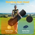 thumbnail image 4 of Sturdum 14-Way Lightweight Golf Stand Bag, 5.5 lb 900D Oxford Golf Bag with Full-Length Dividers, Cooler Pocket, Stable Base, Flex Legs & Dual Padded Straps, 4 of 8