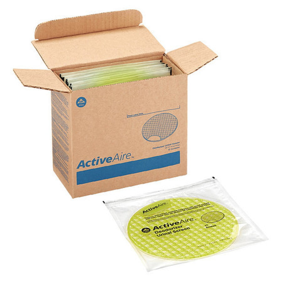 Activeaire, GPC48275, Deodorizer Urinal Screens, 12 / Carton, Citrus