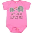 thumbnail image 3 of Inktastic My Papa Loves Me Grandchild Boys or Girls Baby Bodysuit, 3 of 5