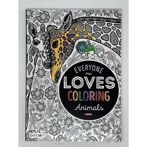 Pre-Owned Bendon 26793 Animals Advanced Coloring Book, 9781505019933, 1505019931, Paperback,